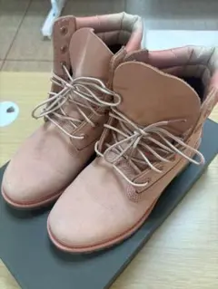 みかん⭐︎Timberland☆ピンク レザーハイカットブーツ 2025年最新】ティンバーランド ピンク ブーツの人気アイテム