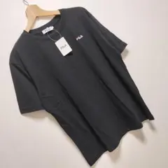 【未使用・タグ付き】 限定 FILA×LookUp 別注ビッグシル　ブラックのサムネイル