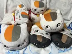夏目友人帳 ニャンコ先生 プライズ ぬいぐるみ、がま口、車用品
