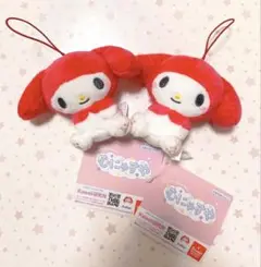 サンリオキャラクターズ むにゃすやマスコット マイメロディ