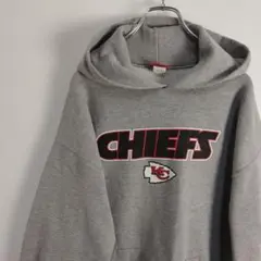 NFL カンザスシティ・チーフス スウェットパーカー グレー