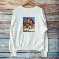 ⭐️売切御免⭐️ PIXAR TOY STORYスウェット　FREE SIZE