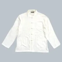 美品Temptation チャイナシャツ カンフー リネン コットン 長袖のサムネイル