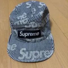 美品】Supreme ヒッコリーキャップ 24SS Box Logo - メルカリ