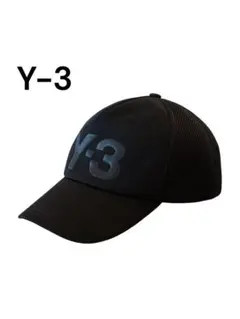 Y-3 ブラック キャップ メッシュバック
