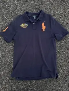 y2k swag 폴로랄프로렌 폴로 셔츠 빅 포니 오렌지