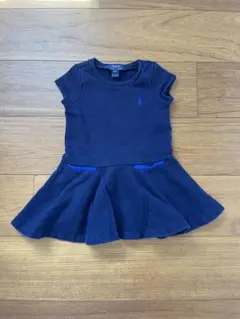 ラルフローレン　フレンチスリーブ　フレアワンピース　サイズ4/4T