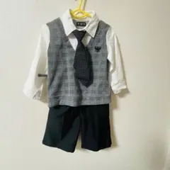 【美品】レオン　LEON フォーマルスーツ 3点セット 95サイズ 早い者勝ち