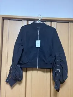 ブラック ジャンパー・ブルゾン Fサイズ