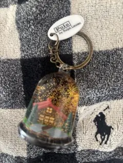 【非売品】POLO ラルフローレン　キーホルダー　ノベルティ　スノードーム