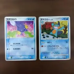 포켓몬 カード ミズゴロウ ヌマクロー 2장 세트