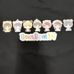 BomBomTV 着ぐるみキャラクター 長袖Tシャツ 黒