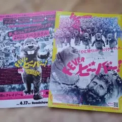 映画 『 FEVER ビーバー！ 』の映画チラシ フライヤー