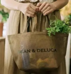 DEAN & DELUCA メッシュトートバッグ ブラウンのサムネイル