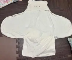 クマ耳付きフード ブランケット 50-70cm