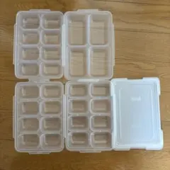 リッチェル離乳食保存容器 4個セット（8×3つ、4×1つ）