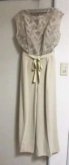 ラグナムーン　LADYトライアングルパターンパンツドレス　S