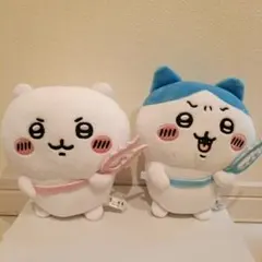 ちいかわ ハチワレ ぽてたま ぬいぐるみ さすまた ＆ カード3枚