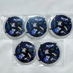 ブルーロック ナイトサッカー 缶バッチ 烏旅人 グリッター