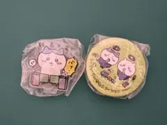 ちいかわ ハチワレ アクリルスタンド 残高不足　缶バッジ
