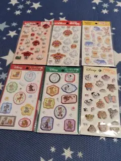 新品未開封☆ディズニー ぷにぷにシール シーリング風ぷっくりシール☆のサムネイル