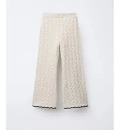 ZARA kidsクロシェ フレアパンツ156cm
