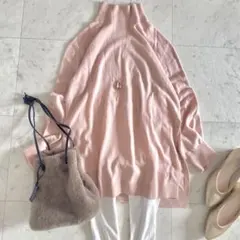 刺繍ウールニット