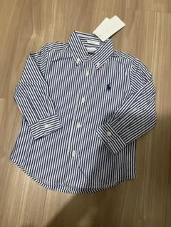 Ralph Lauren ボタンダウンシャツ ストライプ18M 85cm ベビー
