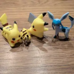 ポケモン フィギュア 3体セット ピカチュウ グレイシア