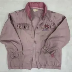 薄紫 フリル付きジャケット