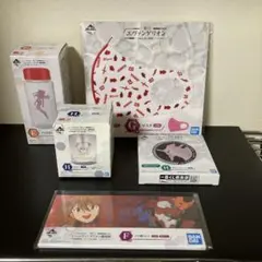 エヴァ 一番くじ 5点セット 未開封 ボトル グラス①