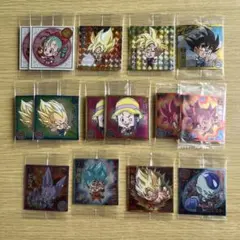 ドラゴンボール　超戦士シール ウエハース超　超絶感謝の十周年　11種15枚セット