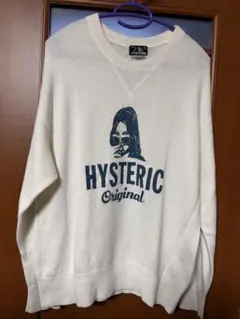 ヒステリックグラマー☆プルオーバー ニット セーター ガール柄