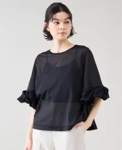 アナイ オーガンぺプラムギャザージレ ベスト ジレ チュニック - メルカリ