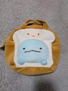 食パン型キャラクターリュック　すみっコぐらし　とかげ