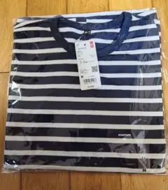 ユニクロ エアリズムコットンT ボーダー M