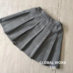 GLOBAL WORK チェック柄スカート 130