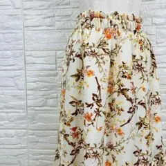 PROPORTION BODY DRESSING スカート 花柄【F-8717】