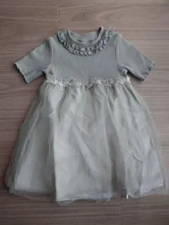 アプレレクール フリル付きワンピース 90サイズ