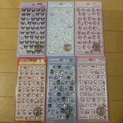 ボンボンドロップシール　ミニ　サンリオ　6枚セット
