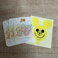 東京ディズニーシー20周年ダッフィー＆フレンズ シールセット