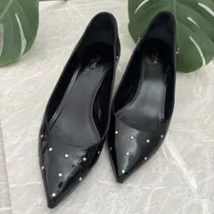 celine スタッズ パンプス セリーヌ シューズ エナメルのサムネイル