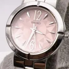 【美品/稼働品】SEIKO LUKIAレディース 腕時計 ピンク 新品電池交換済のサムネイル