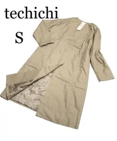テチチ　スプリング　コート　春　ベージュ　S  通勤　通学