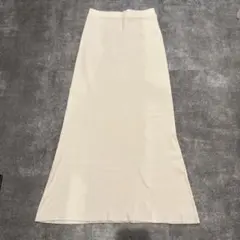 Curensology カレンソロジー コットンリブタイトスカート