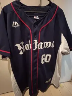 埼玉西武ライオンズ　中村剛也 60 ユニフォーム　サイズL