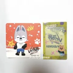 straykids skzooカフェ マルチケース・コースター セット