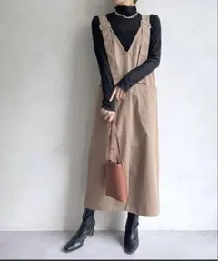 proseverse プローズヴェール　ジャンパースカート　ベスト　ベージュ