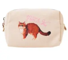 PAUL & JOE ACCESSOIRES 猫柄 ポーチのサムネイル