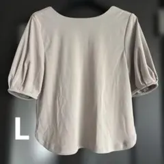 GU バックオープンプルオーバー　L